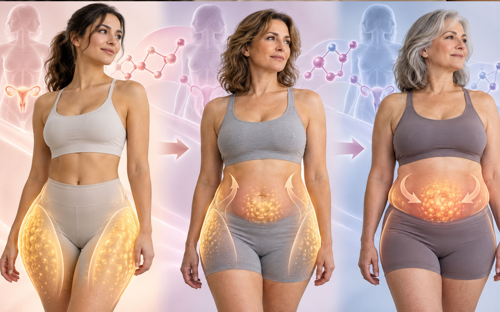 نقش استروژن در چاقی شکمی زنان قبل و بعد از یائسگی چیست؟